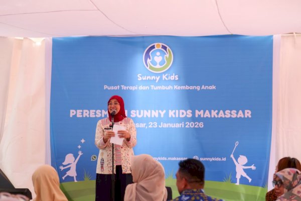 Sunny Kids Makassar Resmi Beroperasi, Aliyah Mustika Ilham Dorong Layanan Inklusif Anak Berkebutuhan Khusus