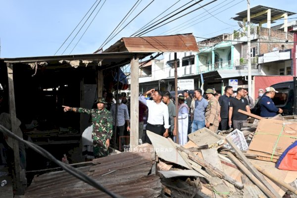 Bupati Sidrap Pimpin Penataan Pasar Tanru Tedong, Tingkatkan Kenyamanan Aktivitas Jual Beli