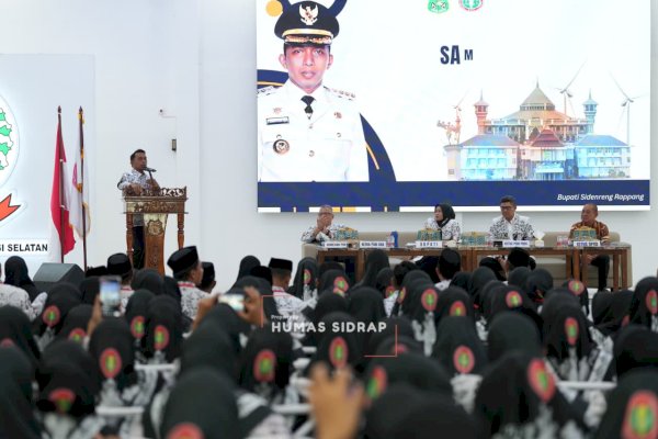 Lewat Konkerkab PGRI, Bupati Sidrap Tegaskan Komitmen Bangun Guru Hebat