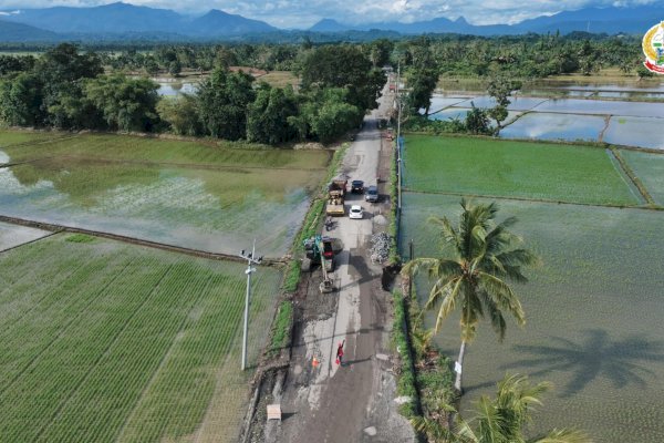 Target Rampung April 2026, Perbaikan Jalan Ruas Paleteang-Malimpung-Batas Enrekang Terus Dikebut