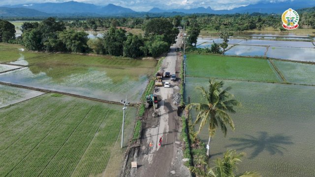 Ruas Jalan Paleteang-Malimpung-Batas Kabupaten Pinrang-Enrekang