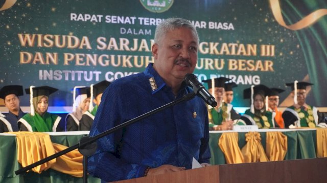 Bupati Pinrang, Irwan Hamid.