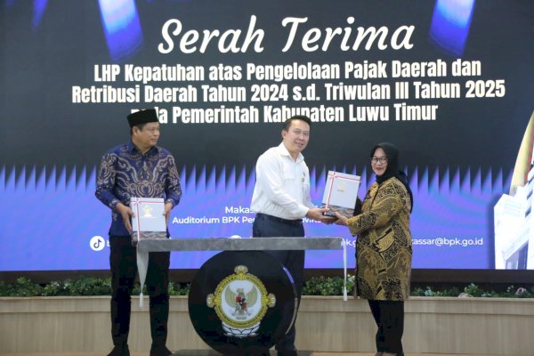 Terima LHP BPK, Wabup Lutim Puspawati Husler Komit Perbaiki Tata Kelola Keuangan