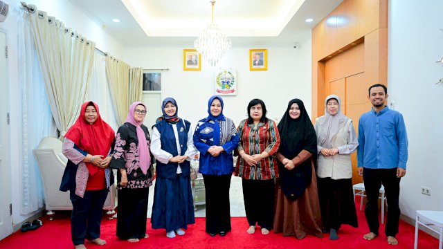 Wakil Gubernur Sulawesi Selatan, Fatmawati Rusdi, bersilaturahmi dengan Pengurus Wilayah Dewan Rempah Kejayaan Indonesia (DRKI) Sulawesi Selatan.