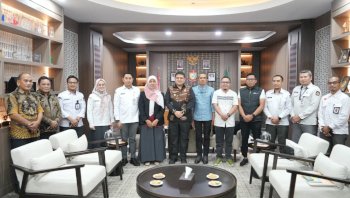 KPU Temui Wali Kota Makassar Bahas Sinergi Program Pemutakhiran Data dan Pendidikan Pemilih