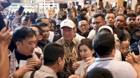 Makassar Bergemuruh Sambut Jokowi Jelang Penutupan Rakernas PSI