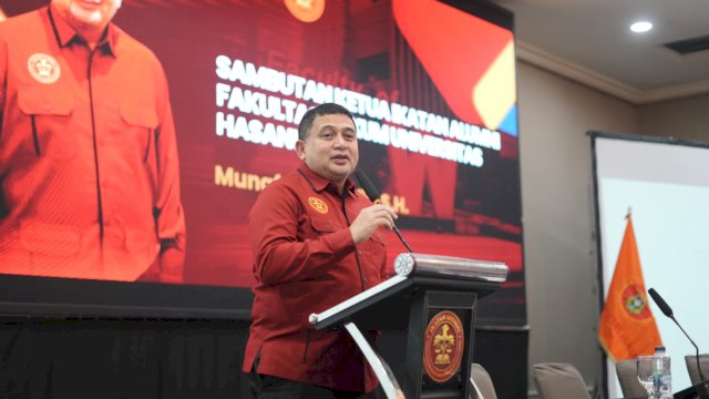 Munafri Arifuddin Dorong Peran dan Kontribusi Alumni FH Unhas di Rapat Kerja