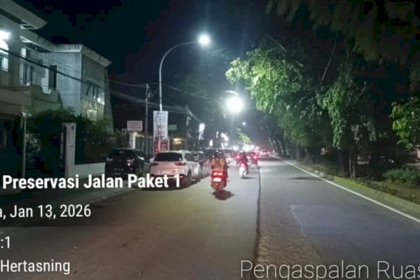 Perbaikan Jalan Hertasning Segera Rampung, Gubernur Sulsel Minta Warga Bersabar