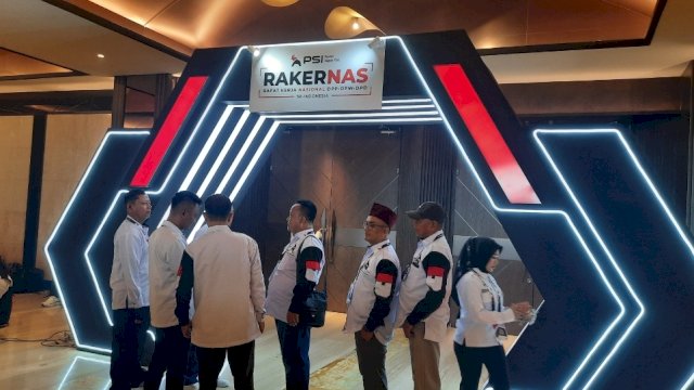 Rakernas PSI di Kota Makassar.