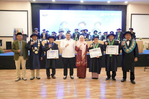 Pengukuhan Guru Besar Unibos, Munafri: Akademisi Kunci Ketahanan Pangan dan Pertanian di Makassar