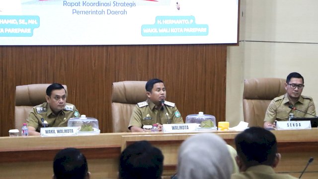 Rakor Awal Tahun Pemkot Parepare, Tasming Hamid Tekankan Evaluasi Berkualitas dan Program Berdampak