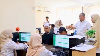 Bupati Ibas Sidak Sejumlah OPD, Tegaskan Kepatuhan Jam Kerja