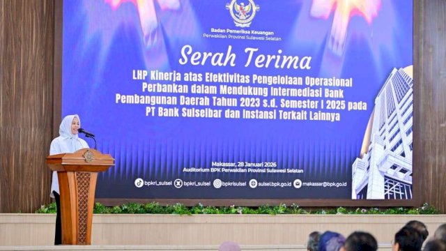 Wagub Sulsel Fatmawati Rusdi Tegaskan Penguatan Fungsi Intermediasi Bank Sulselbar.
