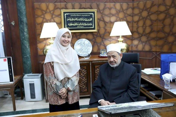 Viral Mahasiswi RI Pidato di Al Azhar Kairo Mesir, Ditawari Studi S2 dari Kampus