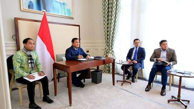 Dari London, Presiden Prabowo Pimpin Rapat Terbatas Bahas Penertiban Kawasan Hutan