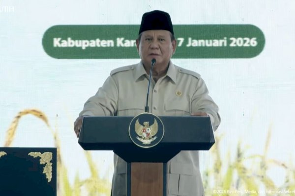 Prabowo Resmi Umumkan Indonesia Kembali Swasembada Pangan