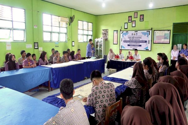 Tingkatkan Literasi Gizi Pelajar, Persagi Pangkep Gelar Edukasi Gizi di Enam Sekolah