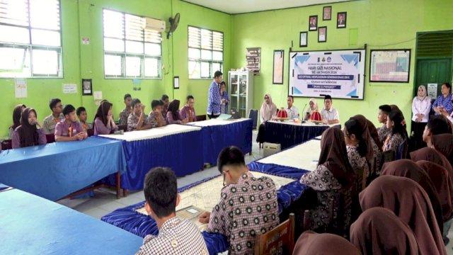 Tingkatkan Literasi Gizi Pelajar, Persagi Pangkep Gelar Edukasi Gizi di Enam Sekolah