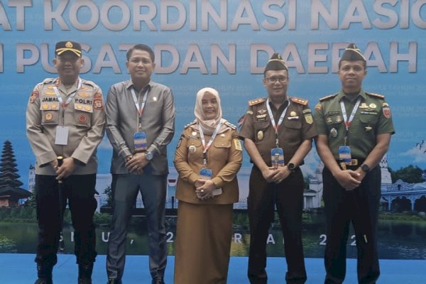 Hadiri Rakornas Kemendagri, Bupati Sinjai Ikuti Pembahasan Program Strategis Nasional