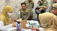 Dinkes Sulsel dan Satpol PP Gelar Skrining Kesehatan bagi 612 Personel