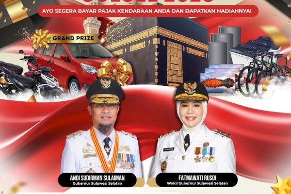Pemprov Sulsel Gelar Gebyar Akselerasi Pendapatan 2026, Wajib Pajak Berpeluang Raih Umroh hingga Mobil