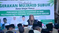 Gerakan Mujahid Subuh di Sinjai Timur, Bupati Resmikan Asrama Ponpes Nurul Jibal