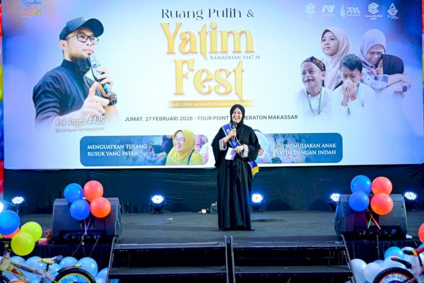 Peduli Kemanusiaan, Fatmawati Rusdi Dikukuhkan jadi Bunda Anak Yatim