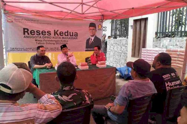 Reses Andi Pahlevi Serap Aspirasi Soal Jalan, CCTV, dan Air Bersih