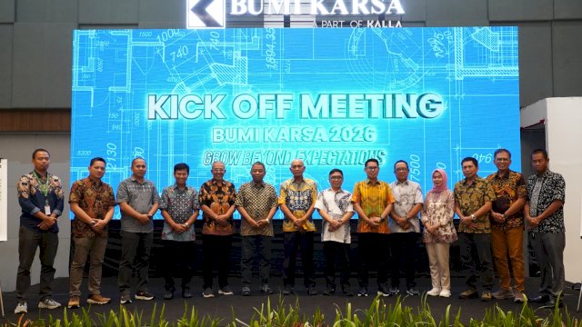 Bumi Karsa menyelenggarakan Kick Off Meeting 2026 pada 14&ndash;15 Januari 2026 di Makassar.