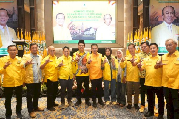 Ketua DPRD Luwu Utara Hadiri Konsolidasi Golkar Sulsel di Makassar
