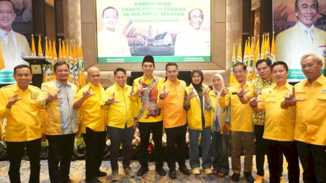 Ketua DPRD Luwu Utara Hadiri Konsolidasi Golkar Sulsel di Makassar