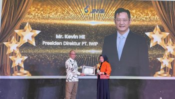 Komitmen Pengembangan SDM, IWIP Raih Penghargaan Golden Leader JMSI Awards