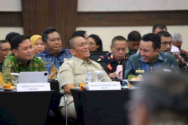 Bupati Lutim Ibas Ikuti HLM TPID–TP2DD, Fokus Stabilitas Harga dan Transformasi Digital