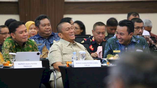 Bupati Lutim Ibas Ikuti HLM TPID&ndash;TP2DD, Fokus Stabilitas Harga dan Transformasi Digital