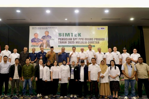 KPP Pratama Makassar Utara Kolaborasi IKPI Gelar Sosialisasi SPT Tahunan Lewat Coretax