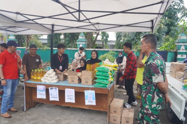 Ringankan Beban Warga, Pemkab Pinrang Hadirkan Gerakan Pangan Murah
