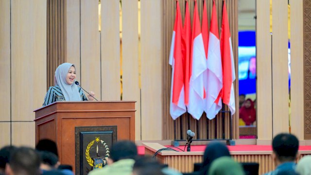Wakil Gubernur Sulawesi Selatan, Fatmawati Rusdi, membuka Forum Konsultasi Publik Rancangan Awal Rencana Kerja Pemerintah Daerah (RKPD) Provinsi Sulawesi Selatan Tahun 2027.