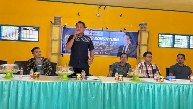 Reses di Desa Talle, Ketua DPRD Sinjai Libatkan OPD Jawab Aspirasi Warga