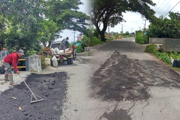 Komitmen Hadirkan Infrastruktur Layak, Pemkab Pinrang Benahi Ruas Jalan Briptu Suherman