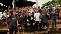 Tutup Kunjungan di Sulsel, Kaesang Pangarep Main Bola Bareng Legenda PSM dan Jurnalis