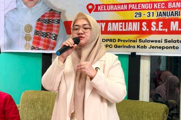 Vonny Ameliani Pastikan APBD Sulsel Tepat Sasaran di Kelurahan Palengu