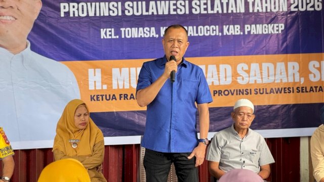 Ketua Fraksi NasDem Sulsel, Muhammad Sadar.