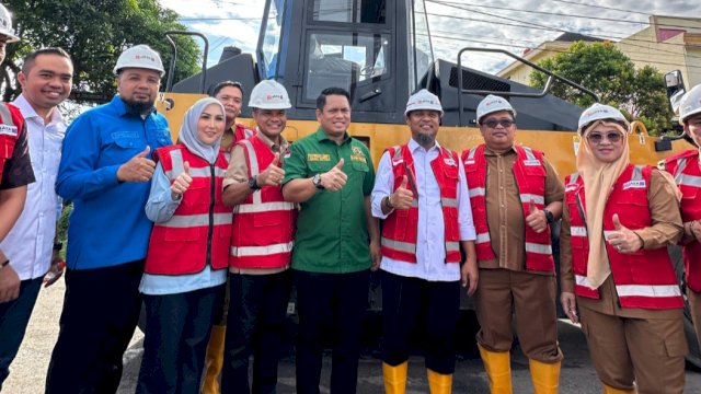 Wakil Ketua DPRD Sulawesi Selatan, Sufriadi Arif, menghadiri kegiatan groundbreaking preservasi jalan Paket 2 Multi Years Project.