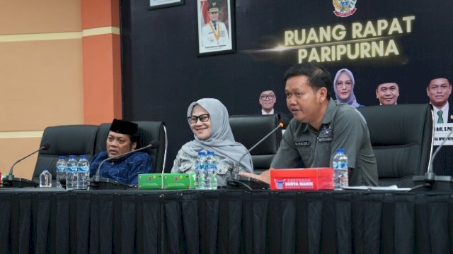Rapat Komisi E DPRD Sulawesi Selatan membahas Dana Sharing BPJS.