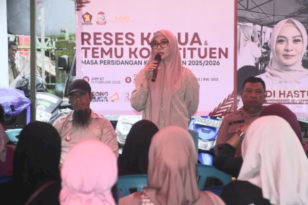 Turun ke Lorong-lorong Mariso, Budi Hastuti Kawal Aspirasi Bansos Warga