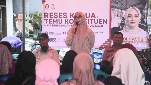 Anggota DPRD Kota Makassar, Budi Hastuti.