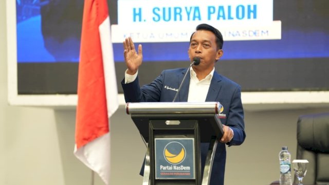 Ketua DPW NasDem Sulsel, Syaharuddin Alrif.