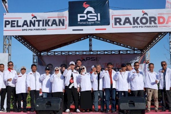 Andi Ichsan Irwan Resmi Pimpin PSI, Gandi Rusdi Pasang Target Tinggi 2029, Rebut Ketua DPRD-Bupati Pinrang