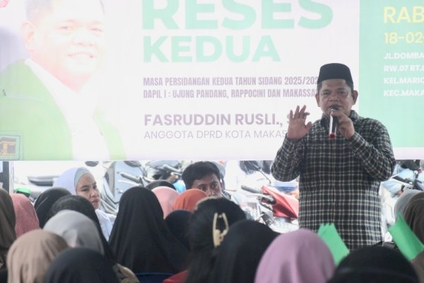 Fasruddin Rusli Serap Aspirasi Warga Maricaya, KIS Nonaktif hingga Bansos Jadi Sorotan