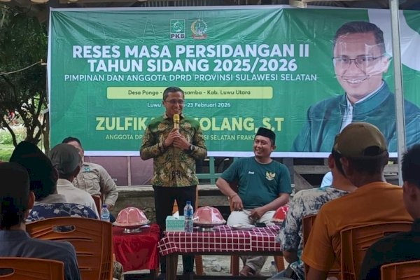 Zulfikar Limolang Fokus Infrastruktur dan Pertanian Saat Reses di Desa Pongo
